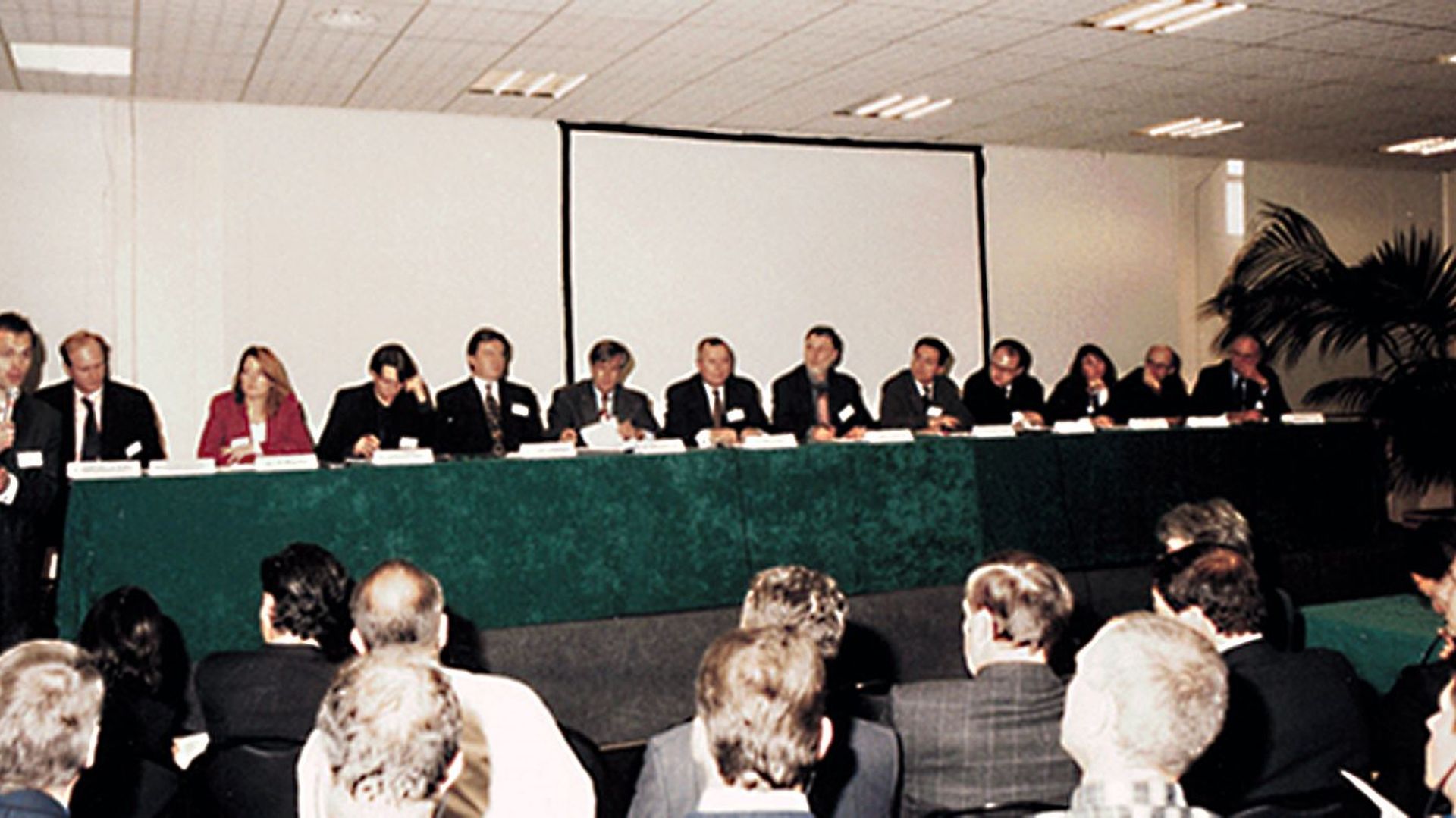 Introducing the concept of EurepGAP certification to 330 delegates in Paris, 1999