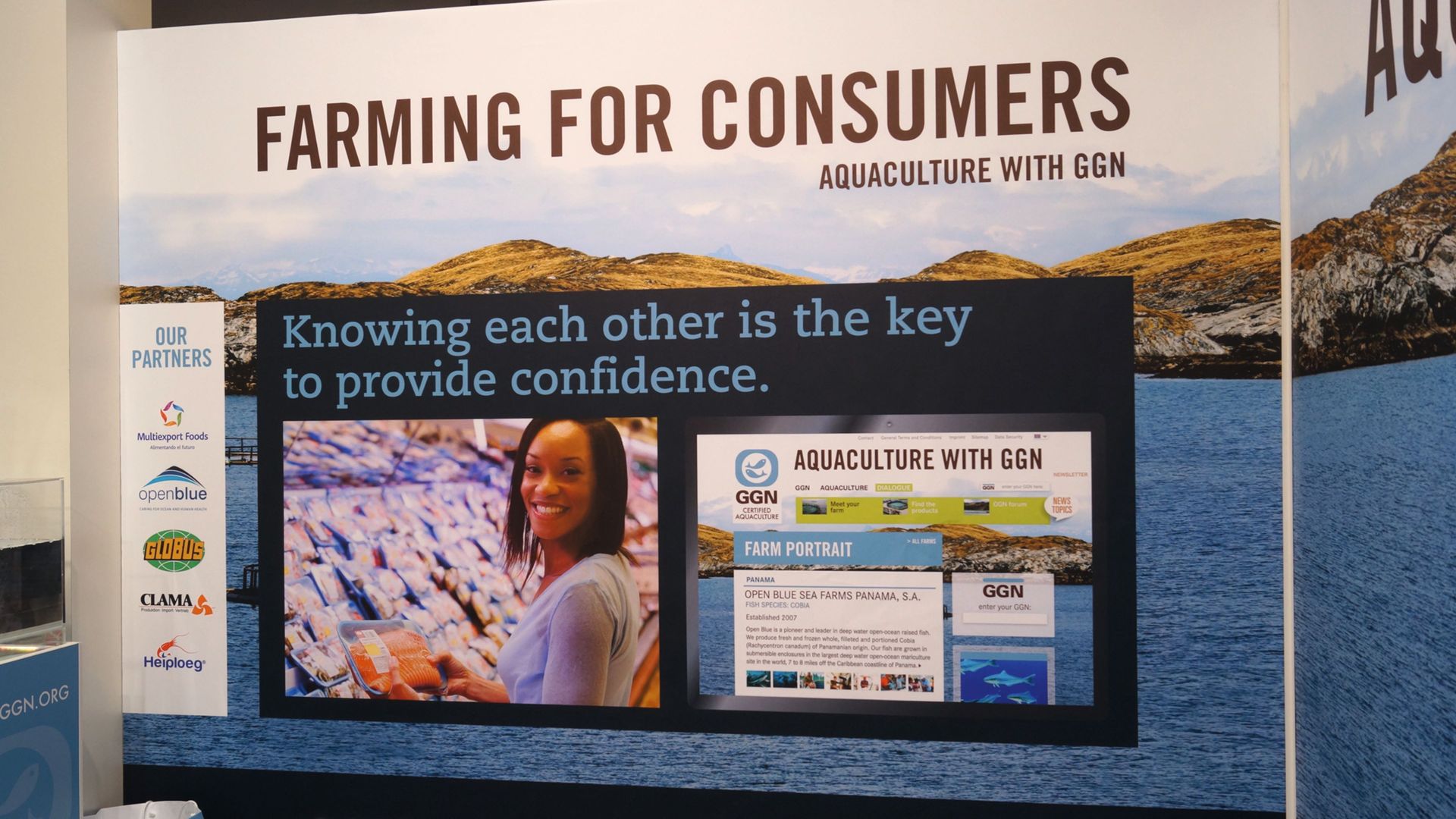 The launch of the GGN label for aquaculture, the first consumer-facing communication channel based on GLOBALG.A.P. certification