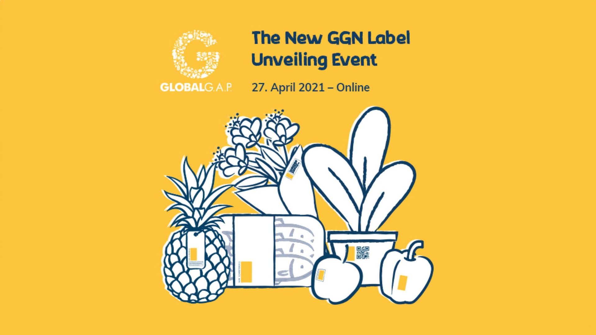 Image of promotional material for the launch of the new-look cross-category GGN label in 2021