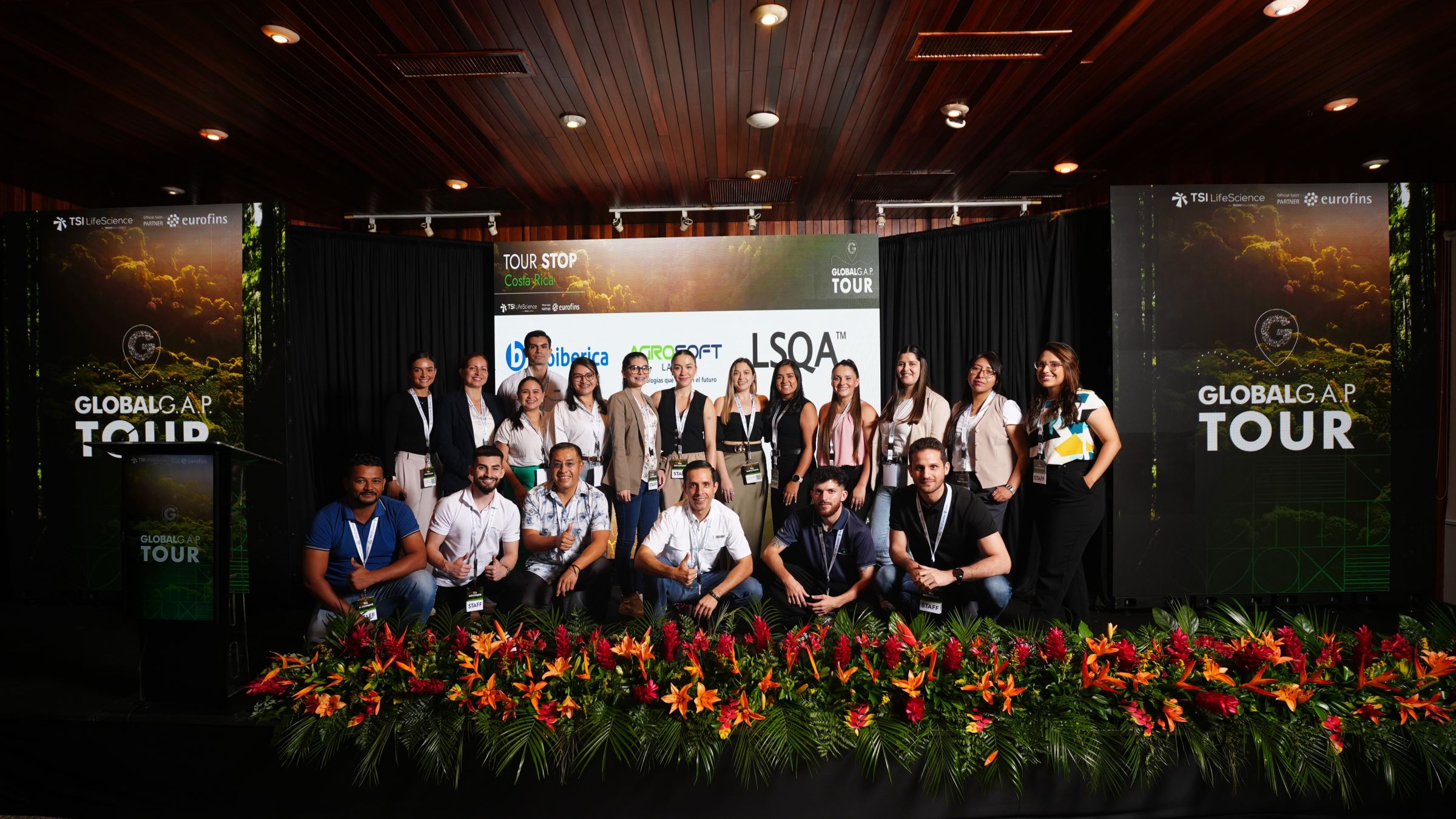 Celebrating the first GLOBALG.A.P. TOUR stop in Costa Rica