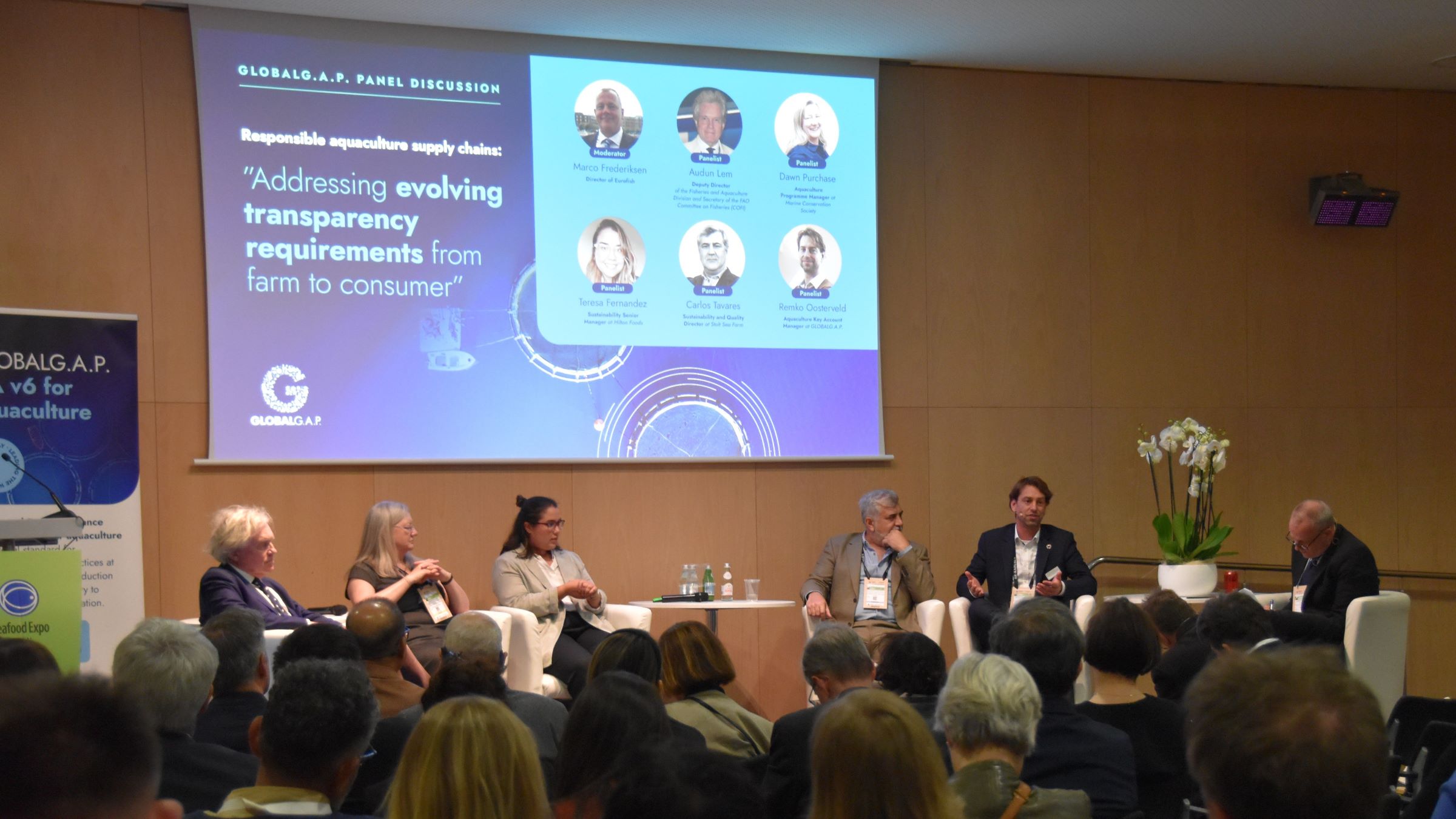 GLOBALG.A.P. hosts panel discussion on responsible aquaculture supply chains at Seafood Expo Global 2024
